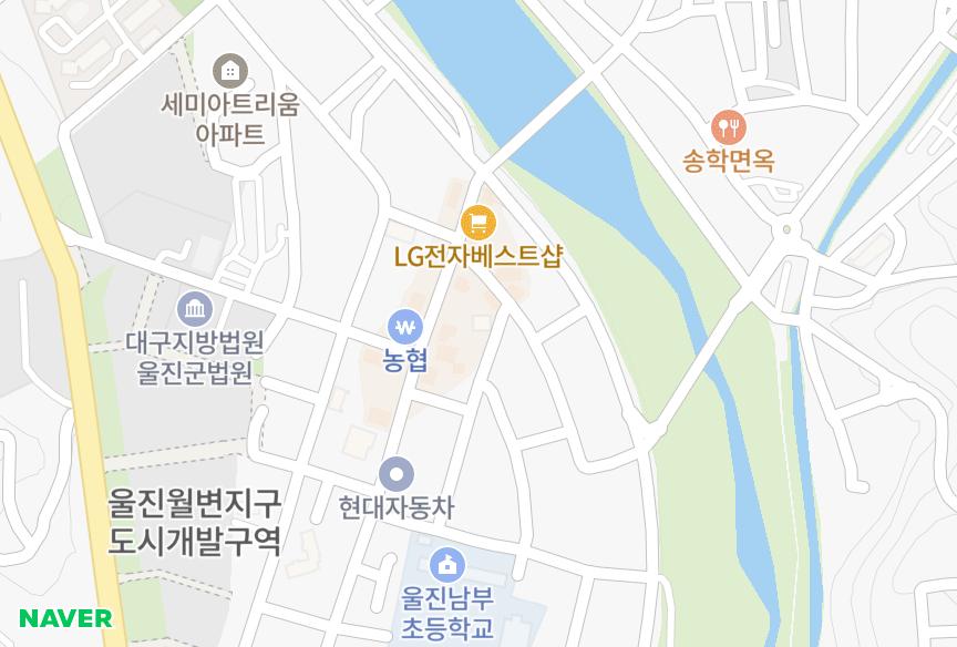 경상북도 울진군 울진읍 읍내리 드림팰리스 위치·실거래 시세 지도