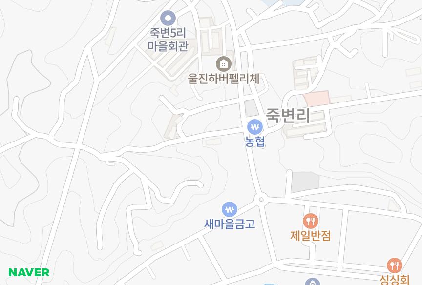 경상북도 울진군 죽변면 죽변리 해송맨션 위치·실거래 시세 지도