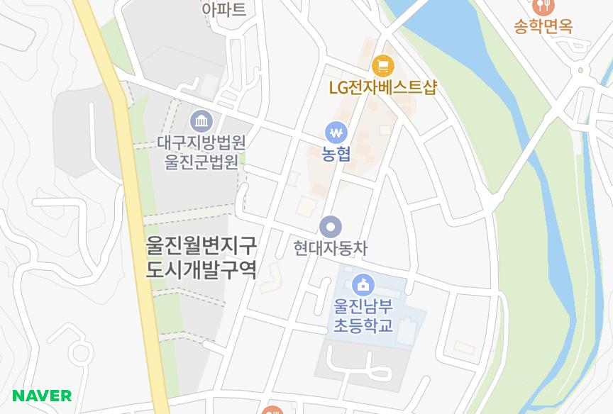 경상북도 울진군 울진읍 읍내리 대호맨션 위치·실거래 시세 지도