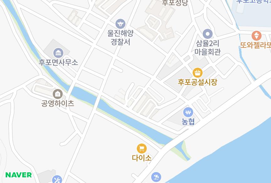 경상북도 울진군 후포면 삼율리 남호 위치·실거래 시세 지도