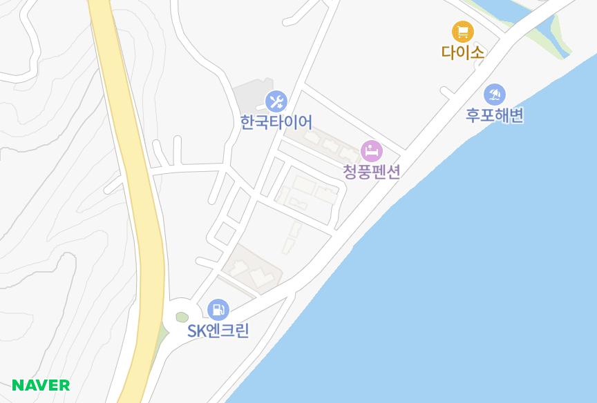 경상북도 울진군 후포면 삼율리 해오름 위치·실거래 시세 지도