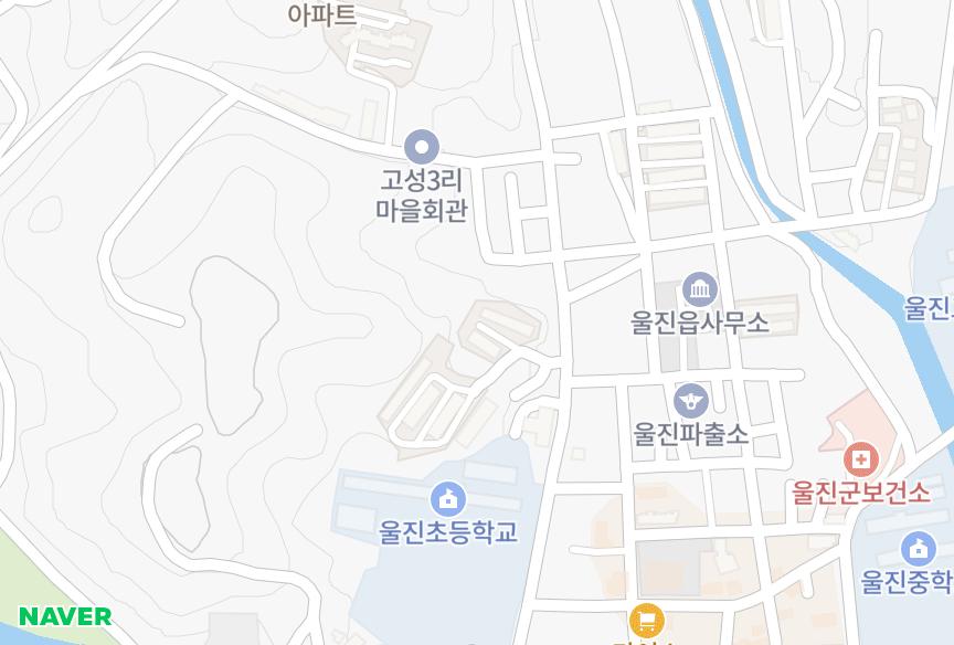 경상북도 울진군 울진읍 읍내리 성우 위치·실거래 시세 지도