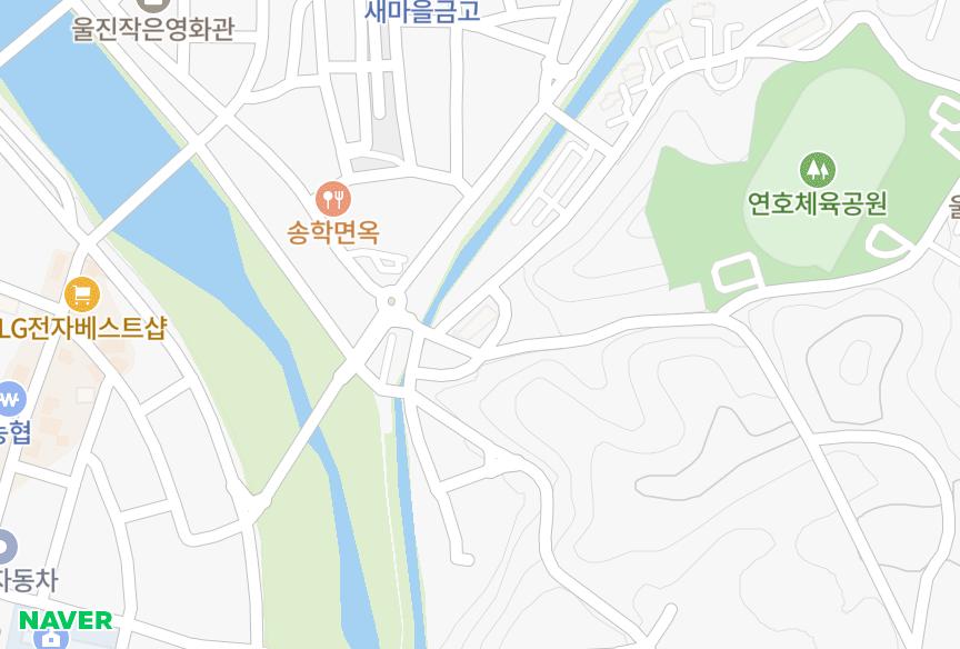 경상북도 울진군 울진읍 읍내리 창신주택 위치·실거래 시세 지도