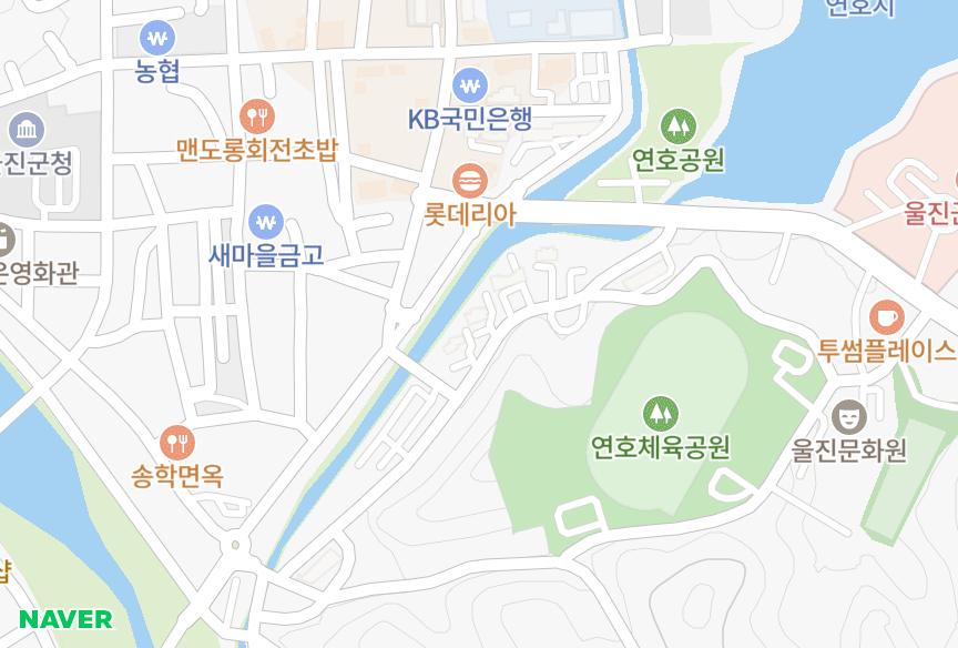 경상북도 울진군 울진읍 읍내리 맥스빌 위치·실거래 시세 지도