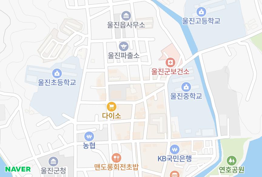 경상북도 울진군 울진읍 읍내리 센텀파크 위치·실거래 시세 지도