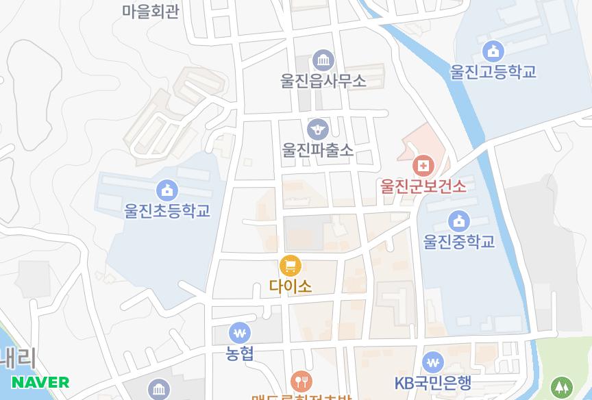 경상북도 울진군 울진읍 읍내리 마들렌 위치·실거래 시세 지도