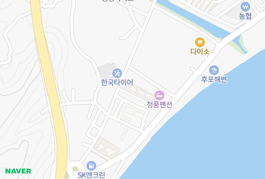 경상북도 울진군 후포면 삼율리 예다움 위치·실거래 시세 지도