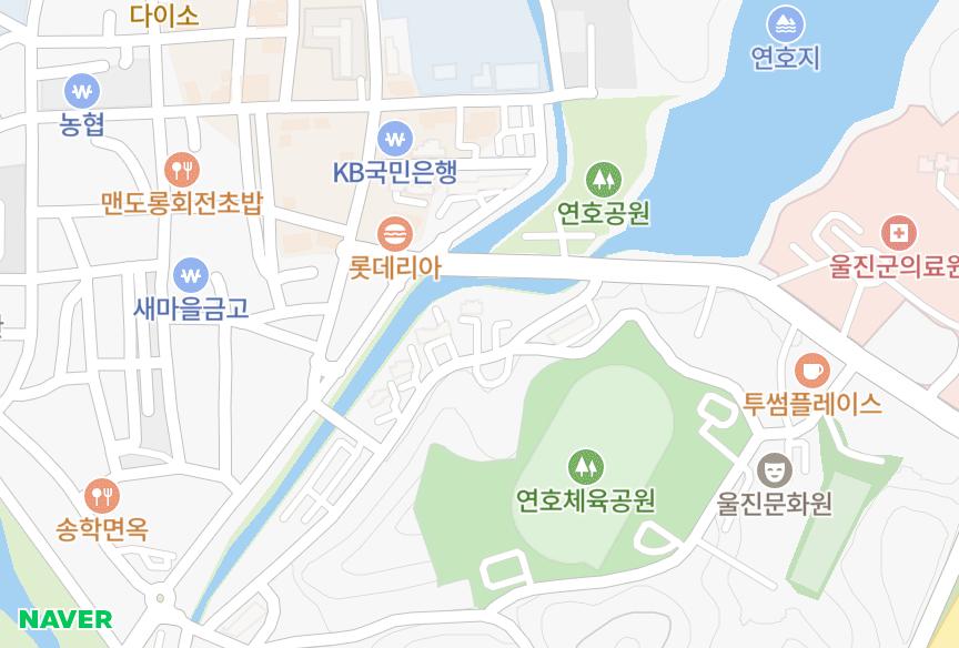 경상북도 울진군 울진읍 읍내리 제니스빌 위치·실거래 시세 지도