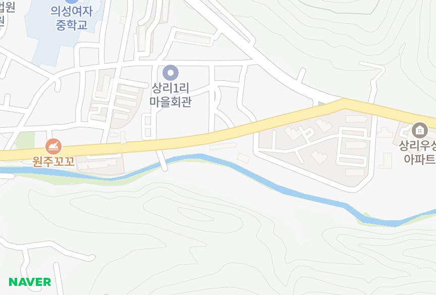 경상북도 의성군 의성읍 도동리 혜인파크맨션 위치·실거래 시세 지도