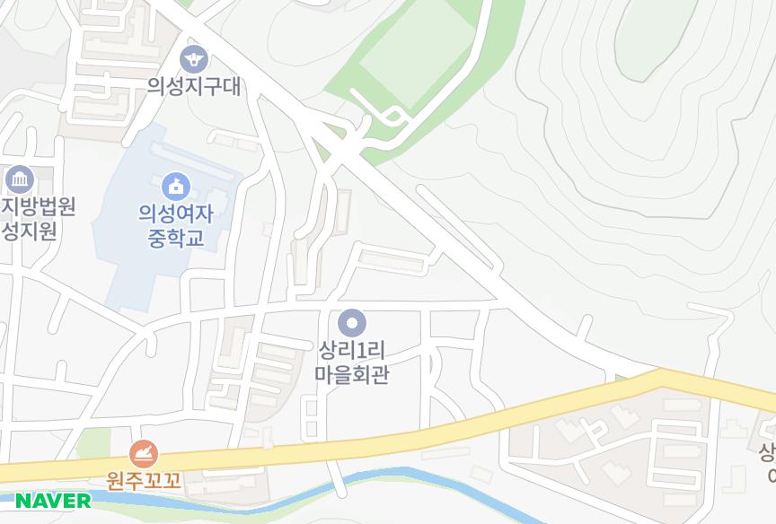 경상북도 의성군 의성읍 상리리 양지 위치·실거래 시세 지도