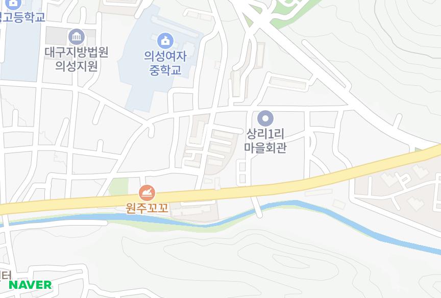 경상북도 의성군 의성읍 상리리 대동1차 위치·실거래 시세 지도