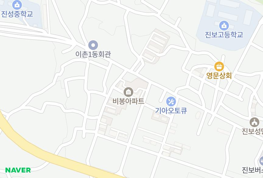 경상북도 청송군 진보면 이촌리 비봉 위치·실거래 시세 지도
