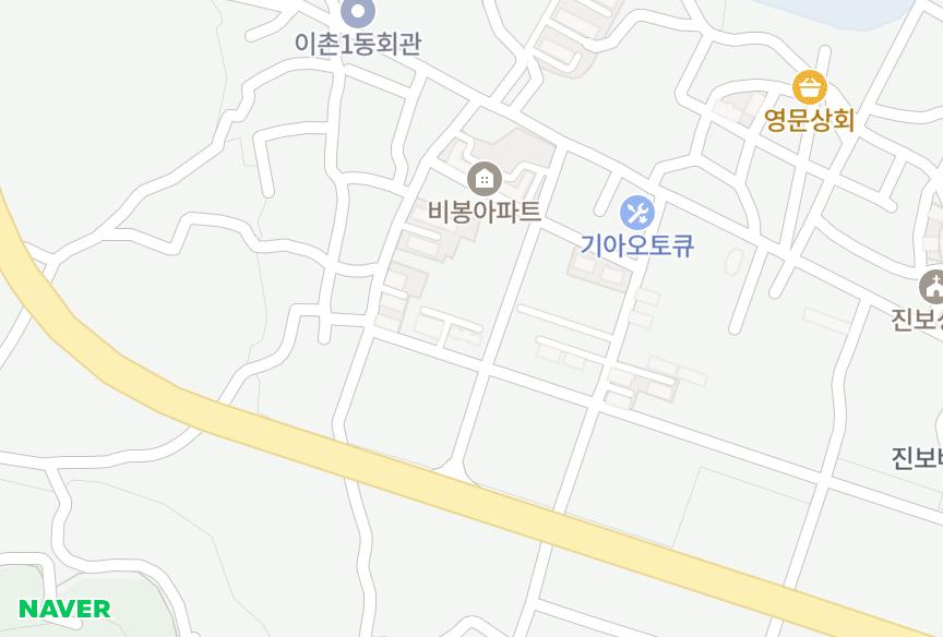 경상북도 청송군 진보면 이촌리 화인뷰 위치·실거래 시세 지도
