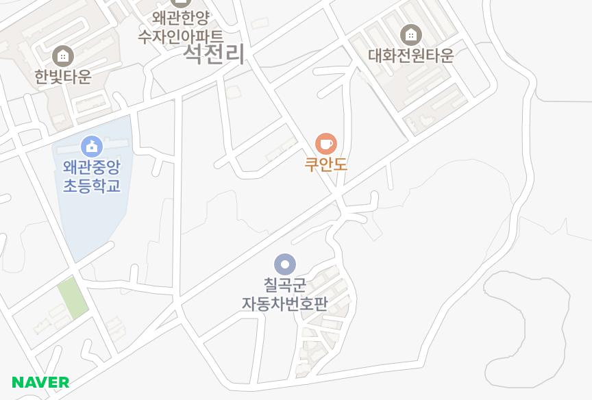 경상북도 칠곡군 왜관읍 석전리 드림빌 위치·실거래 시세 지도