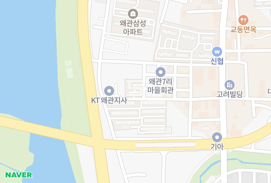 경상북도 칠곡군 왜관읍 왜관리 왜관읍 왜관리건우2차 위치·실거래 시세 지도