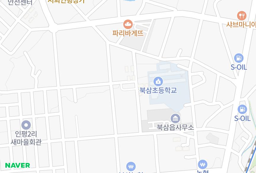 경상북도 칠곡군 북삼읍 인평리 용암빌라 위치·실거래 시세 지도