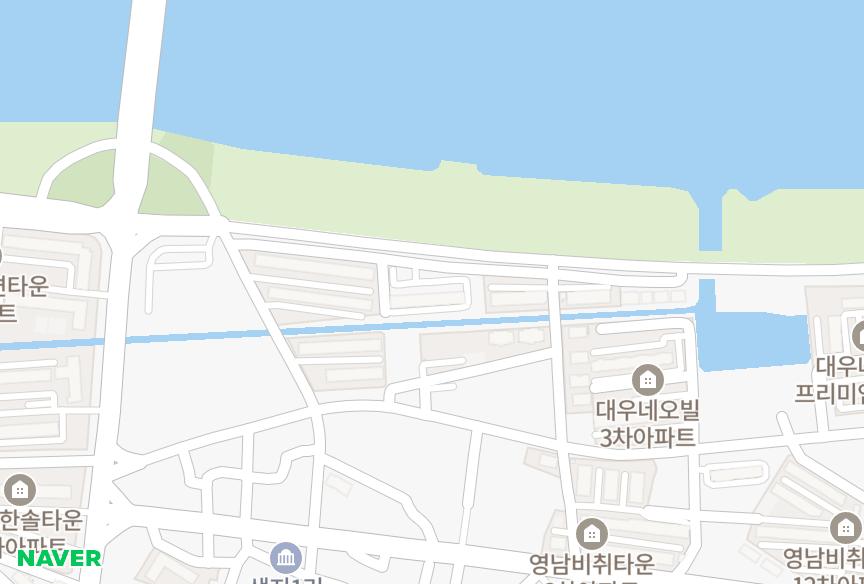 경상북도 포항시 남구 연일읍 생지리 명성강변맨션2차 위치·실거래 시세 지도