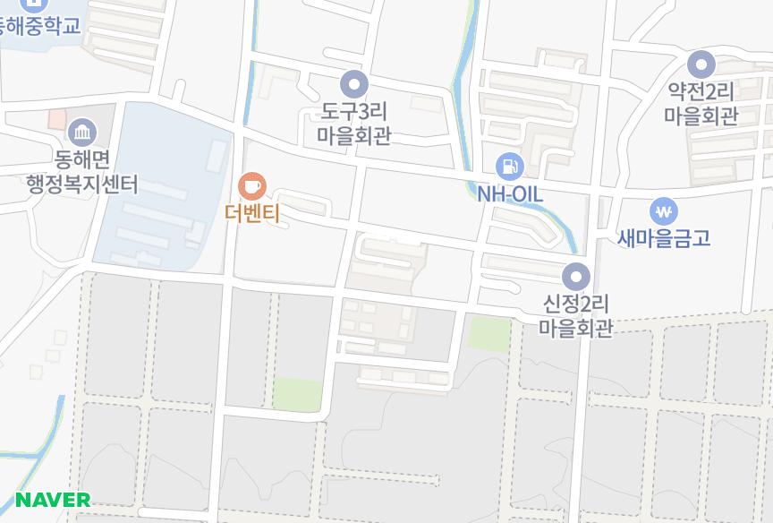 경상북도 포항시 남구 동해면 도구리 대우세원빌 위치·실거래 시세 지도