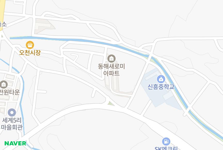 경상북도 포항시 남구 오천읍 세계리 동해새로미 위치·실거래 시세 지도