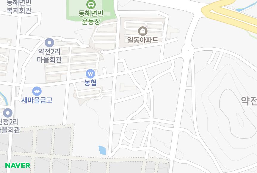 경상북도 포항시 남구 동해면 약전리 미광하야로비 위치·실거래 시세 지도