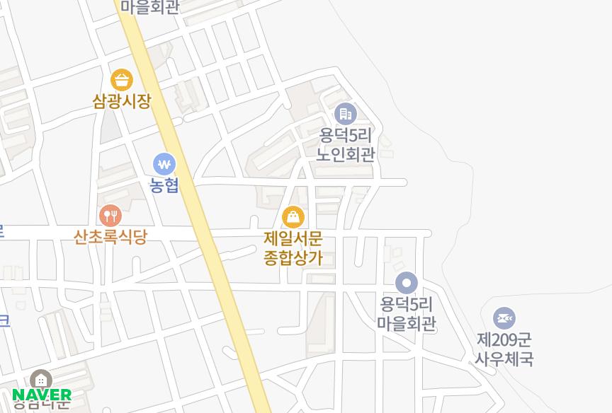 경상북도 포항시 남구 오천읍 용덕리 제일무궁화타운 위치·실거래 시세 지도