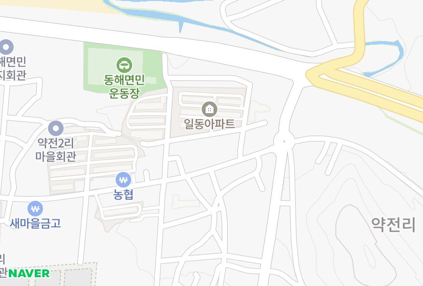 경상북도 포항시 남구 동해면 약전리 선우해변맨션 위치·실거래 시세 지도