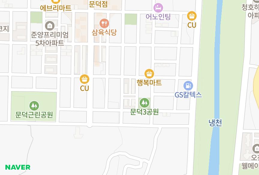 경상북도 포항시 남구 오천읍 문덕리 국민드림빌8차 위치·실거래 시세 지도