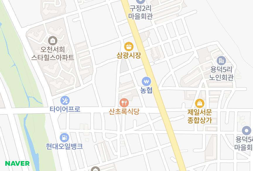 경상북도 포항시 남구 오천읍 용덕리 영진 위치·실거래 시세 지도