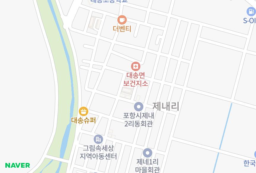 경상북도 포항시 남구 대송면 제내리 신기 위치·실거래 시세 지도