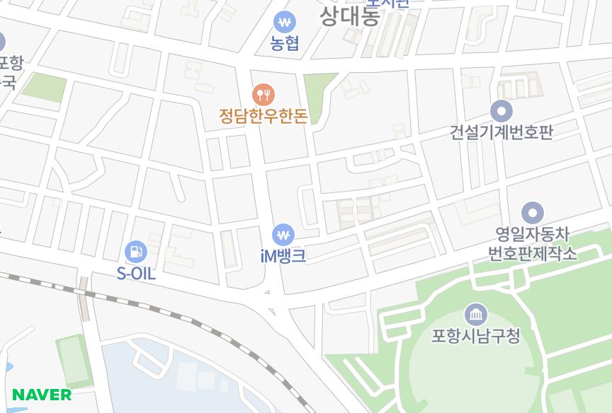 경상북도 포항시 남구 대도동 동해상도타운 위치·실거래 시세 지도