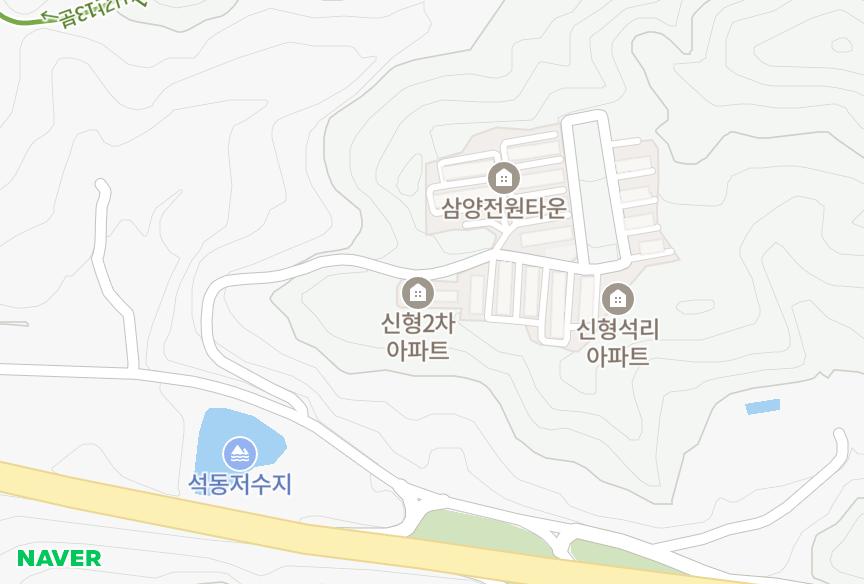 경상북도 포항시 남구 동해면 석리 신형석리2차 위치·실거래 시세 지도
