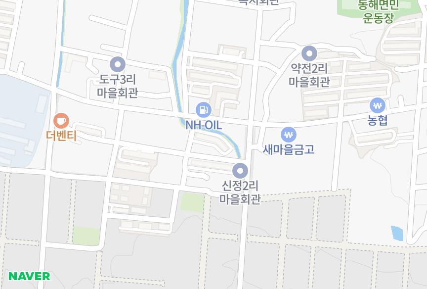 경상북도 포항시 남구 동해면 신정리 동해이호 위치·실거래 시세 지도