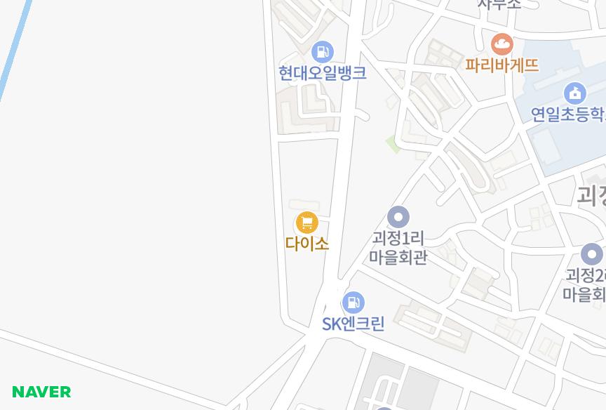 경상북도 포항시 남구 연일읍 괴정리 호신센트럴 위치·실거래 시세 지도