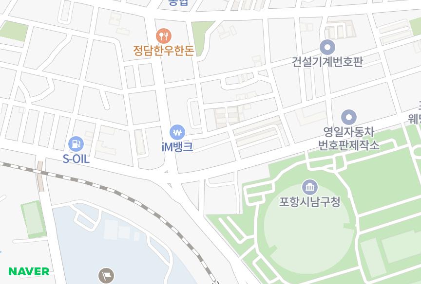 경상북도 포항시 남구 대도동 동해골든타운 위치·실거래 시세 지도