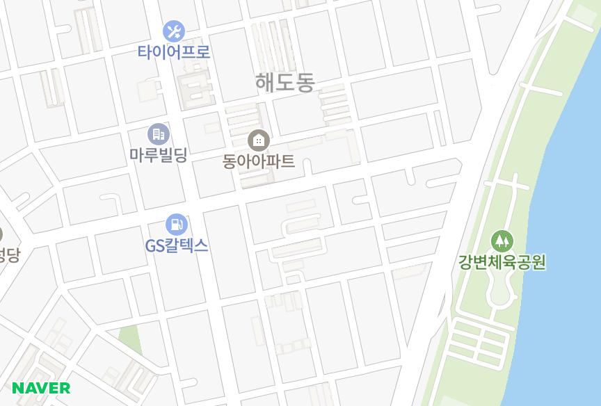 경상북도 포항시 남구 해도동 명성2광장 위치·실거래 시세 지도