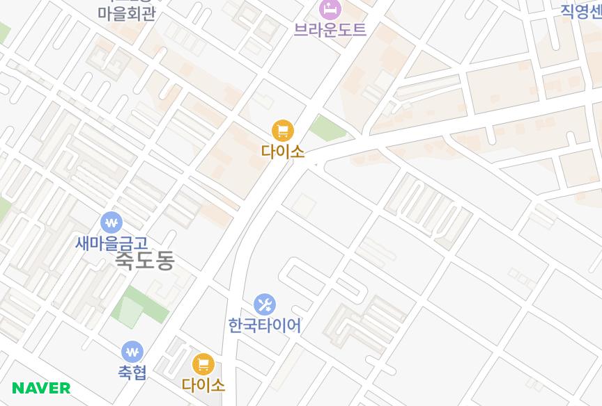 경상북도 포항시 남구 대도동 대도신성펠리스 위치·실거래 시세 지도
