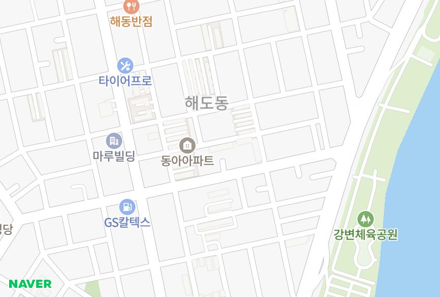 경상북도 포항시 남구 해도동 명성제3광장 위치·실거래 시세 지도