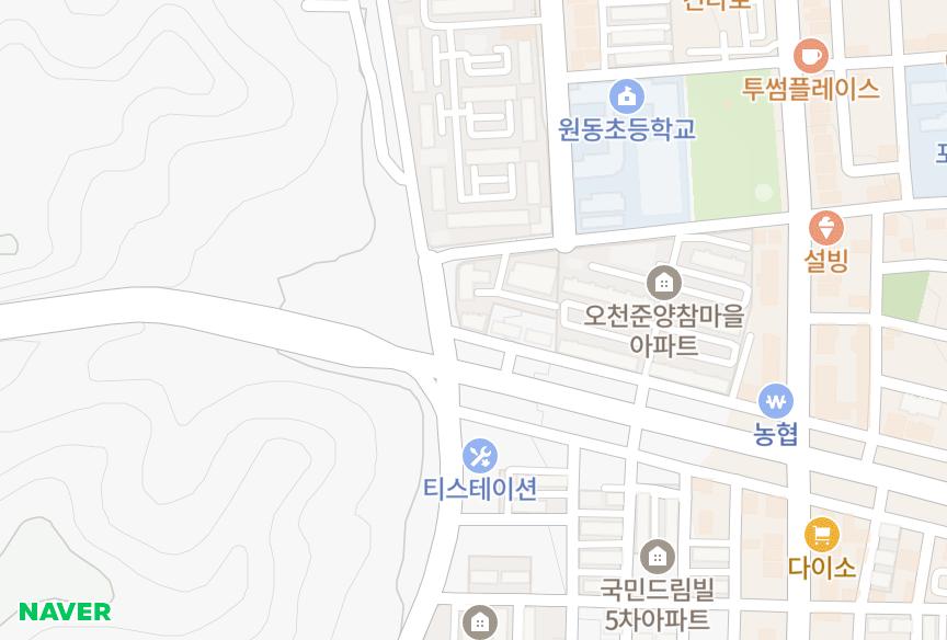 경상북도 포항시 남구 오천읍 문덕리 센트럴파크 위치·실거래 시세 지도