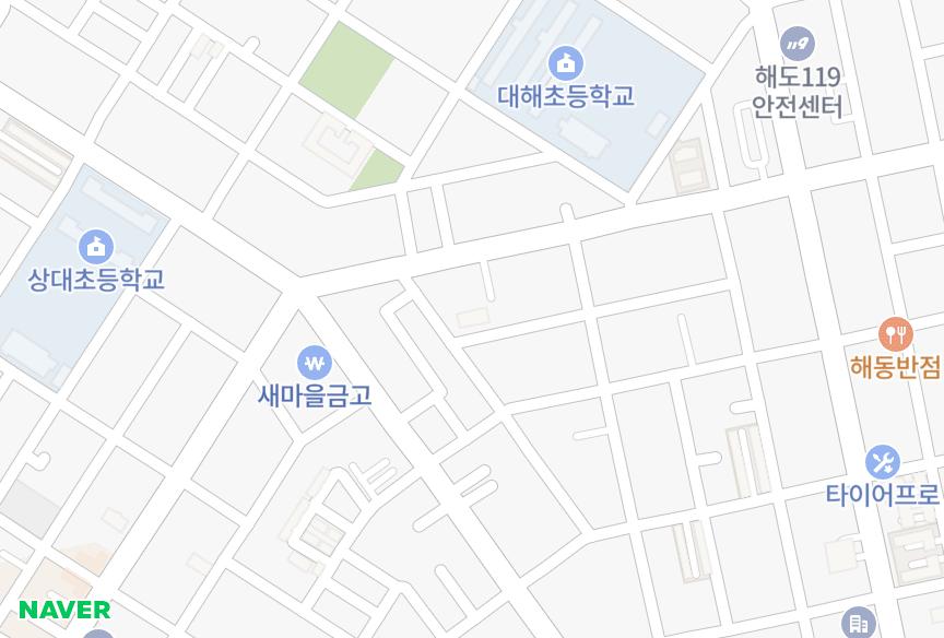 경상북도 포항시 남구 대도동 축복웰빙타운 위치·실거래 시세 지도