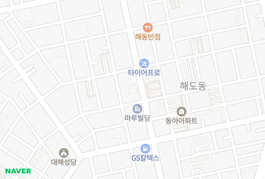 경상북도 포항시 남구 해도동 센트럴파크1차 위치·실거래 시세 지도