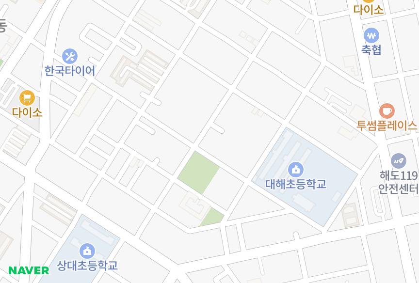 경상북도 포항시 남구 대도동 대도금성타운 위치·실거래 시세 지도