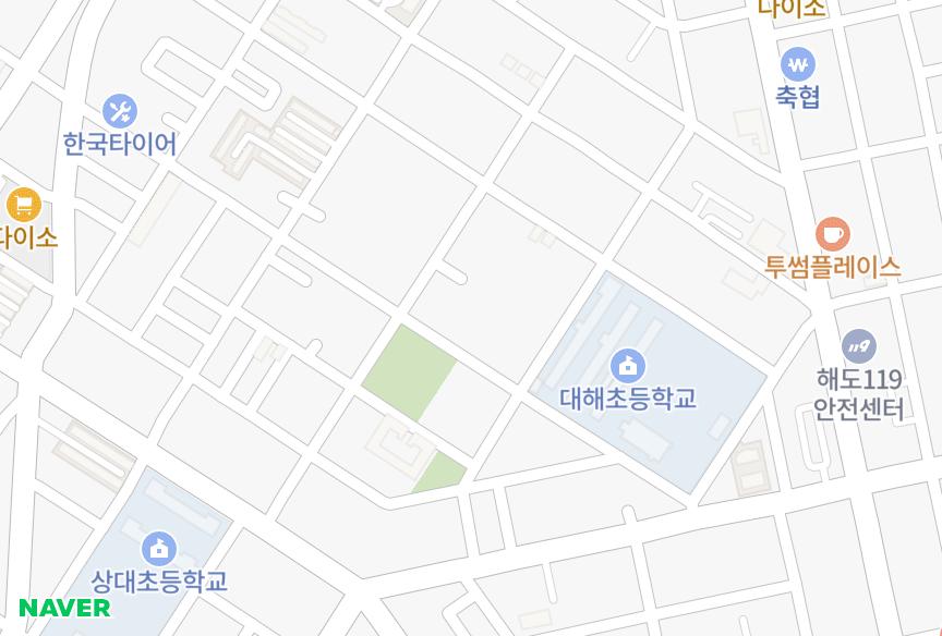 경상북도 포항시 남구 대도동 금성골든타운 위치·실거래 시세 지도