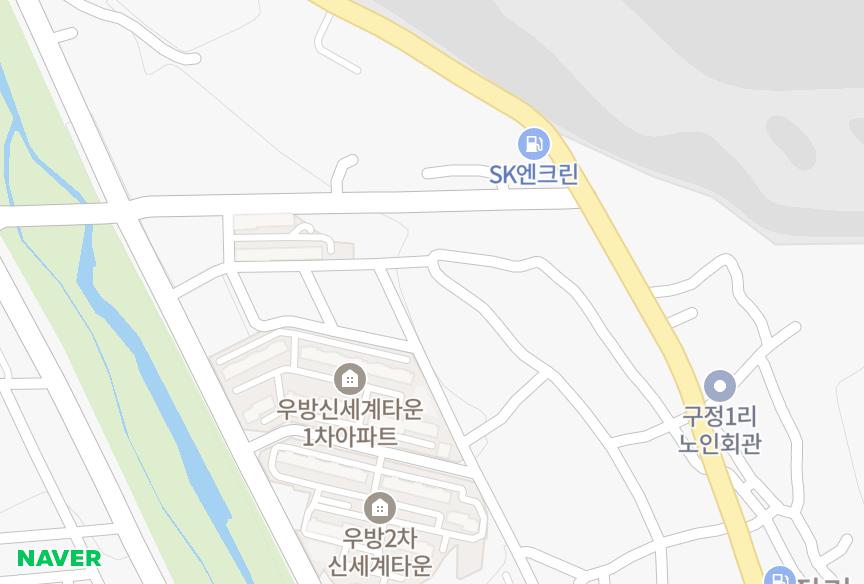 경상북도 포항시 남구 오천읍 구정리 진부하나빌 위치·실거래 시세 지도