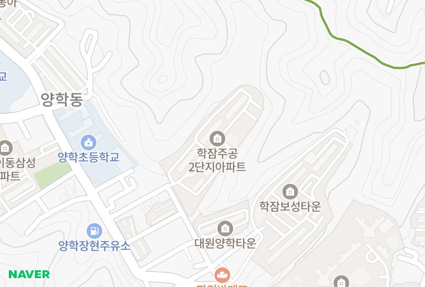 경상북도 포항시 북구 득량동 득량주공 위치·실거래 시세 지도