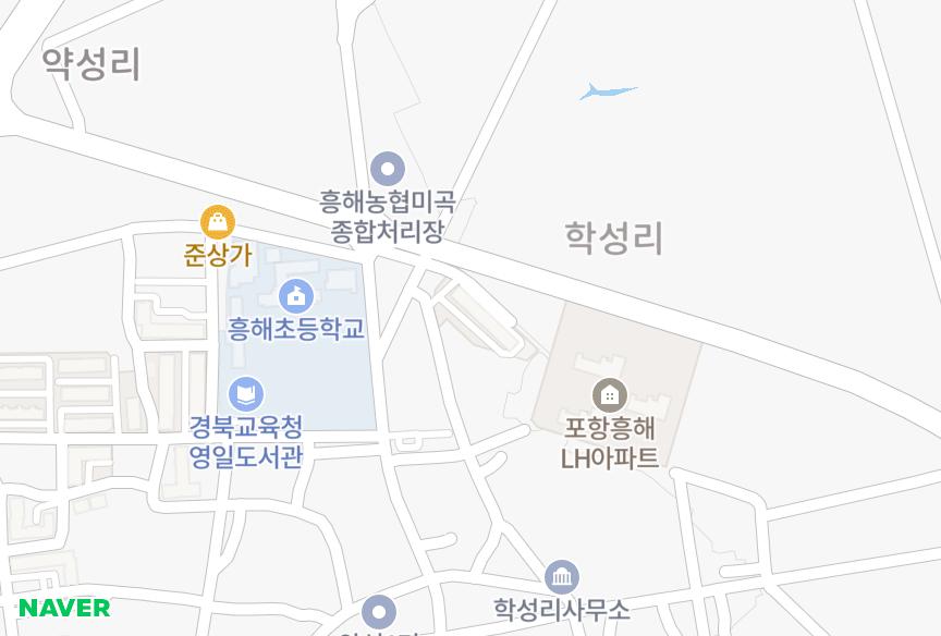 경상북도 포항시 북구 흥해읍 학성리 신영궁전 위치·실거래 시세 지도