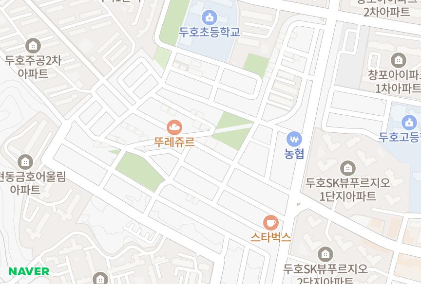 경상북도 포항시 북구 창포동 창포해원맨션2차 위치·실거래 시세 지도