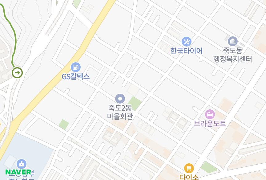 경상북도 포항시 북구 죽도동 아뜨리애 위치·실거래 시세 지도
