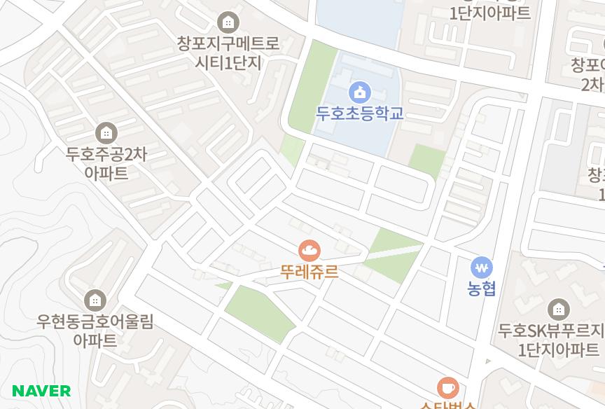 경상북도 포항시 북구 창포동 창포해원 위치·실거래 시세 지도