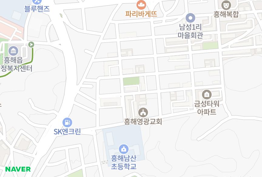 경상북도 포항시 북구 흥해읍 남성리 금성파크맨션3차 위치·실거래 시세 지도