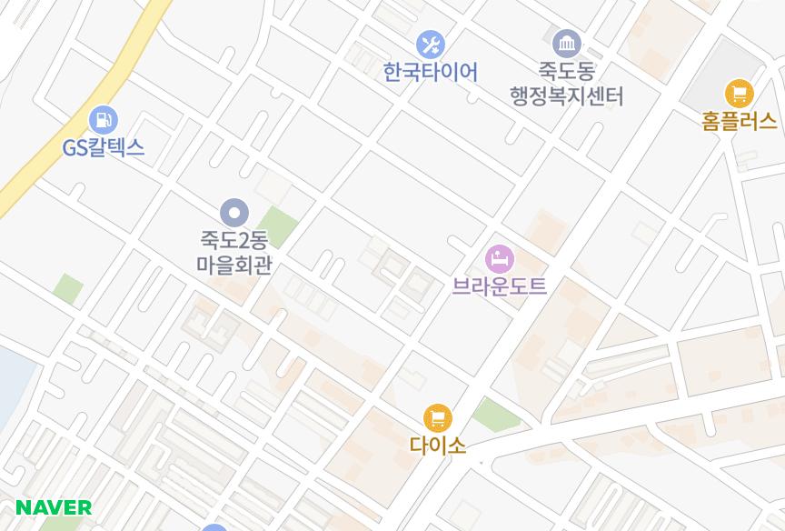 경상북도 포항시 북구 죽도동 펠리스신라 위치·실거래 시세 지도